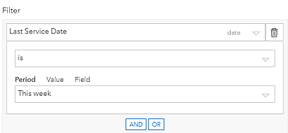 Date range anchored to a predefined period